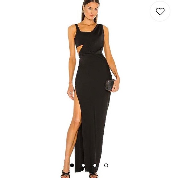 revolve NBD Andrei black gown dress - Picture 2 of 4